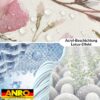 Tischdecke abwaschbar Tischtuch Tischwäsche Gartentischdecke Stofftischdecke Baumwolle Polyester Giulia