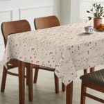 Tischdecke abwaschbar Tischtuch Tischwäsche Gartentischdecke Stofftischdecke Baumwolle Polyester Fortuna