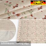 Tischdecke abwaschbar Tischtuch Tischwäsche Gartentischdecke Stofftischdecke Baumwolle Polyester Fortuna