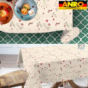 Tischdecke abwaschbar Tischtuch Tischwäsche Gartentischdecke Stofftischdecke Baumwolle Polyester Fortuna
