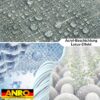Tischdecke abwaschbar Tischtuch Tischwäsche Gartentischdecke Stofftischdecke Leinenoptik Baumwolle Leinen Uni Petrol
