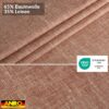 Tischdecke abwaschbar Tischtuch Tischwäsche Gartentischdecke Stofftischdecke Leinenoptik Baumwolle Leinen Uni Rot