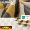 Tischdecke abwaschbar Stofftischdecke Gartentischdecke Textil Tischtuch Tafeldecke Meterware 3D Effekt