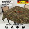 Tischdecke abwaschbar Stofftischdecke Gartentischdecke Textil Tischtuch Tafeldecke Meterware Waldboden