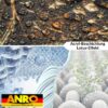 Tischdecke abwaschbar Stofftischdecke Gartentischdecke Textil Tischtuch Tafeldecke Meterware Waldboden