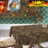 Tischdecke abwaschbar Stofftischdecke Gartentischdecke Textil Tischtuch Tafeldecke Meterware Waldboden