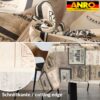 Tischdecke abwaschbar Stofftischdecke Gartentischdecke Textil Tischtuch Tafeldecke Meterware Wein