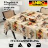 Tischdecke abwaschbar Stofftischdecke Gartentischdecke Textil Tischtuch Tafeldecke Meterware Bauernhof
