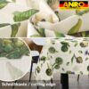 Tischdecke abwaschbar Stofftischdecke Gartentischdecke Textil Tischtuch Tafeldecke Meterware Artischocke