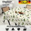 Tischdecke abwaschbar Stofftischdecke Gartentischdecke Textil Tischtuch Tafeldecke Meterware Artischocke