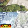 Tischdecke abwaschbar Stofftischdecke Gartentischdecke Textil Tischtuch Tafeldecke Meterware Artischocke