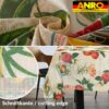 Tischdecke abwaschbar Stofftischdecke Gartentischdecke Textil Tischtuch Tafeldecke Meterware Retro