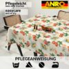 Tischdecke abwaschbar Stofftischdecke Gartentischdecke Textil Tischtuch Tafeldecke Meterware Retro