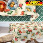 Tischdecke abwaschbar Stofftischdecke Gartentischdecke Textil Tischtuch Tafeldecke Meterware Retro