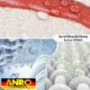Tischdecke abwaschbar Stofftischdecke Gartentischdecke Textil Tischtuch Tafeldecke Meterware Chili