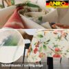 VIL3114_SQ_30 Tischdecke abwaschbar Stofftischdecke Gartentischdecke Textil Tischtuch Tafeldecke Meterware Istria – 90x130cm, Schnittkante