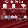 Kissenbezug Kopfkissenbezug 100% Baumwolle Kissenhülle atmungsaktiv Bordeaux