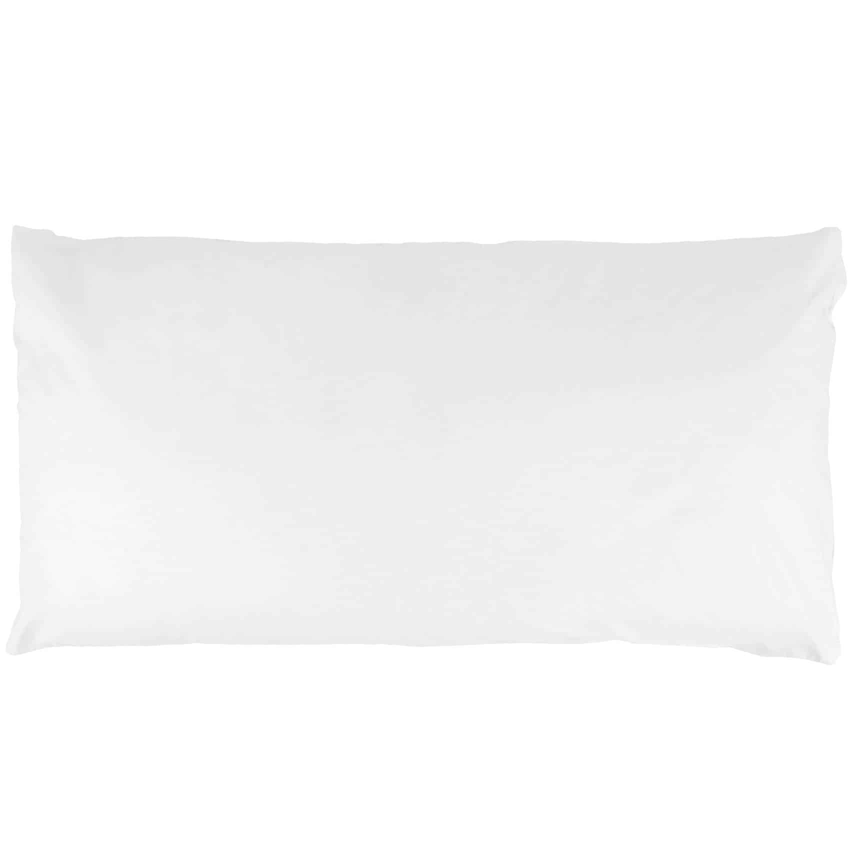 Kisska Kissenbezug LUNA Kissenüberzug Sofakissenbezug Kopfkissenbezug, (1 Stück), Atmungsaktiv, aus Baumwolle 50x30 Weiß