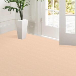 Selbsthaftende Bodenmatte Teppich Antirutsch-Matte Bodenbelag rutschfest in Meterware Creme