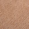 Selbsthaftende Bodenmatte Teppich Antirutsch-Matte Bodenbelag rutschfest in Meterware Hellbraun
