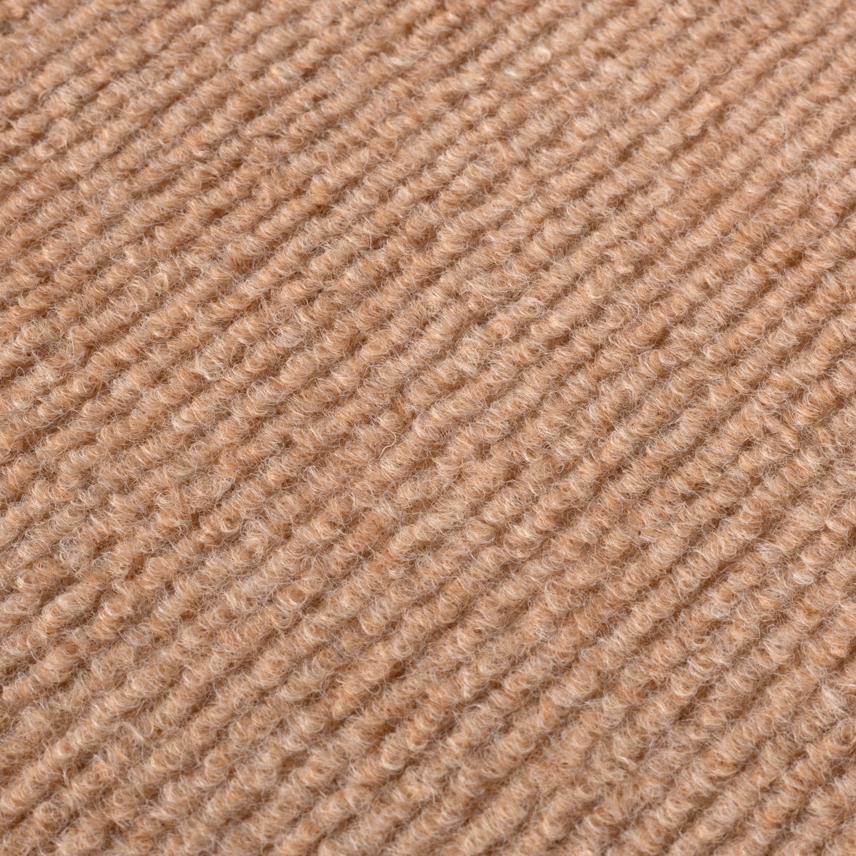 NEMBRAU1_60 Treppenteppich Treppenstufen Teppich Stufenteppich Stufenmatte selbsthaftend Rechteckig NEMESIS Hellbraun