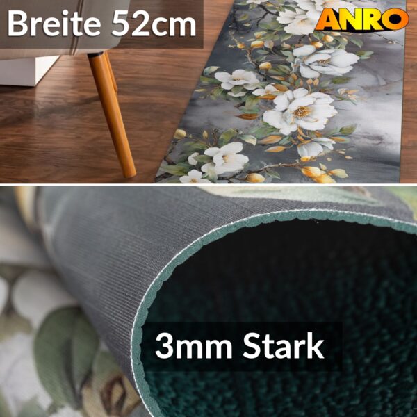 Küchenläufer waschbar Küchenteppich rutschfest Sprinty Sara 52cm Breite