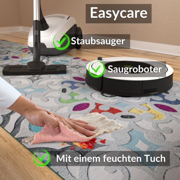 Küchenläufer waschbar Küchenteppich rutschfest Sprinty Valentina 52cm Breite