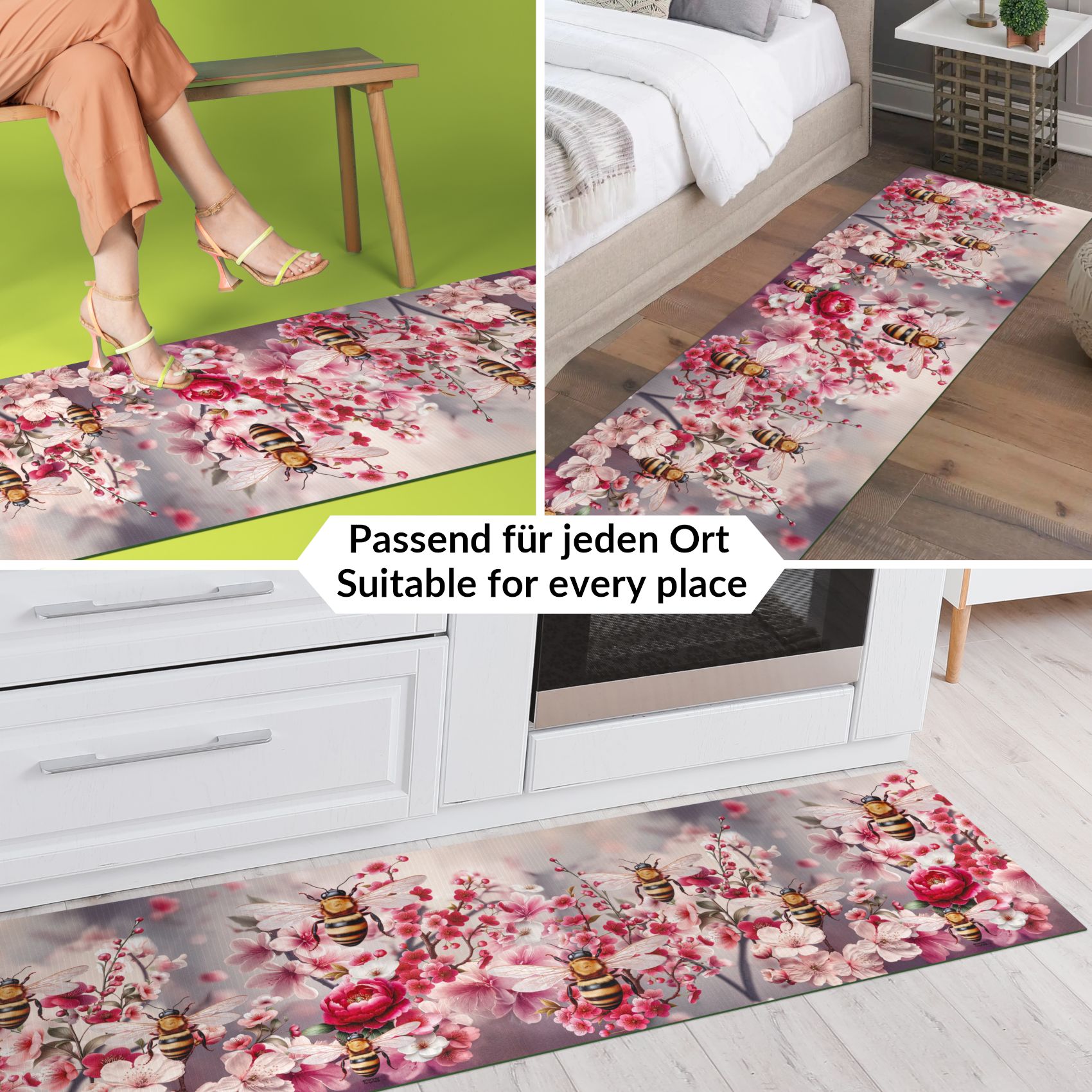 Küchenläufer waschbar Küchenteppich rutschfest Sprinty Bosforo 52cm Breite