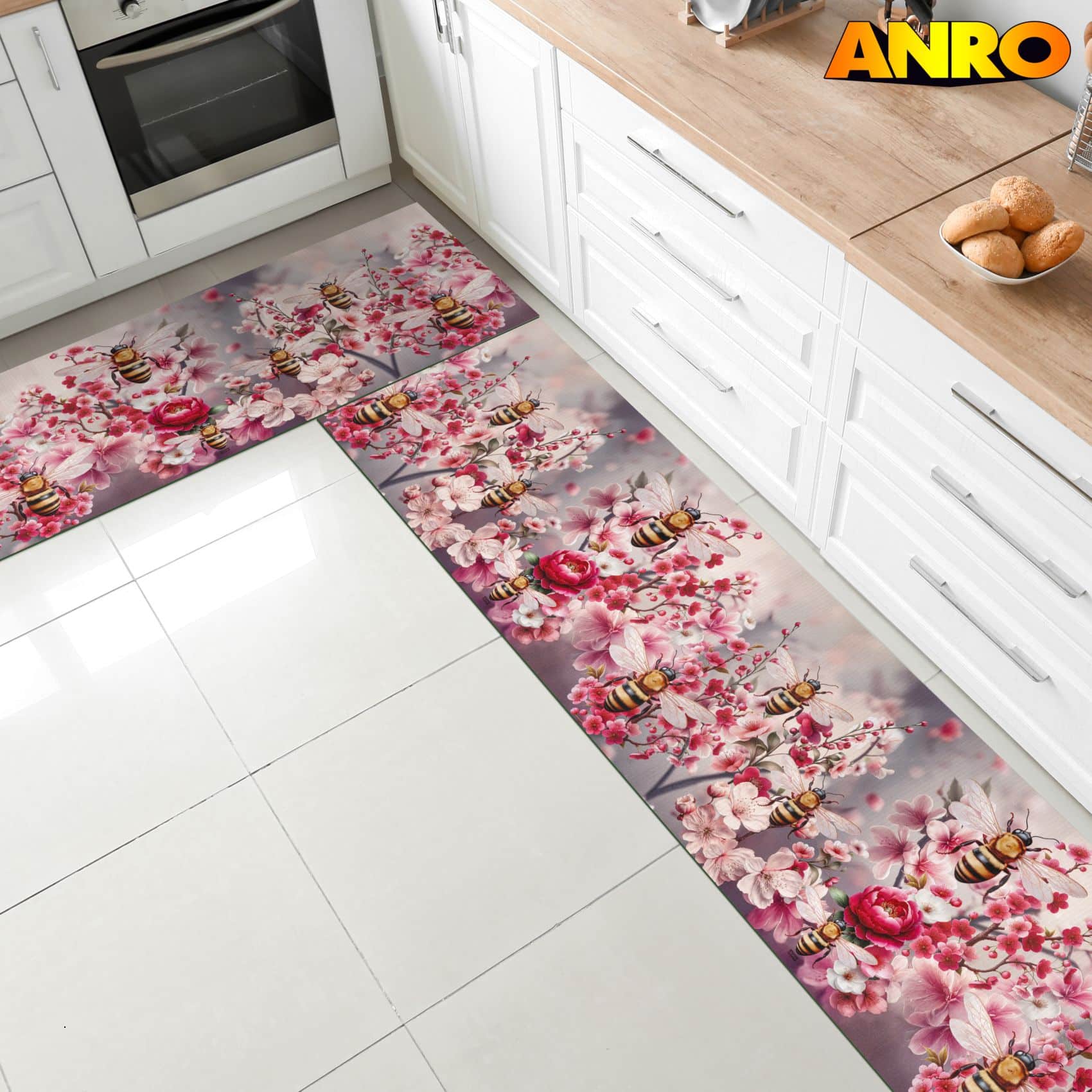 Küchenläufer waschbar Küchenteppich rutschfest Sprinty Bosforo 52cm Breite