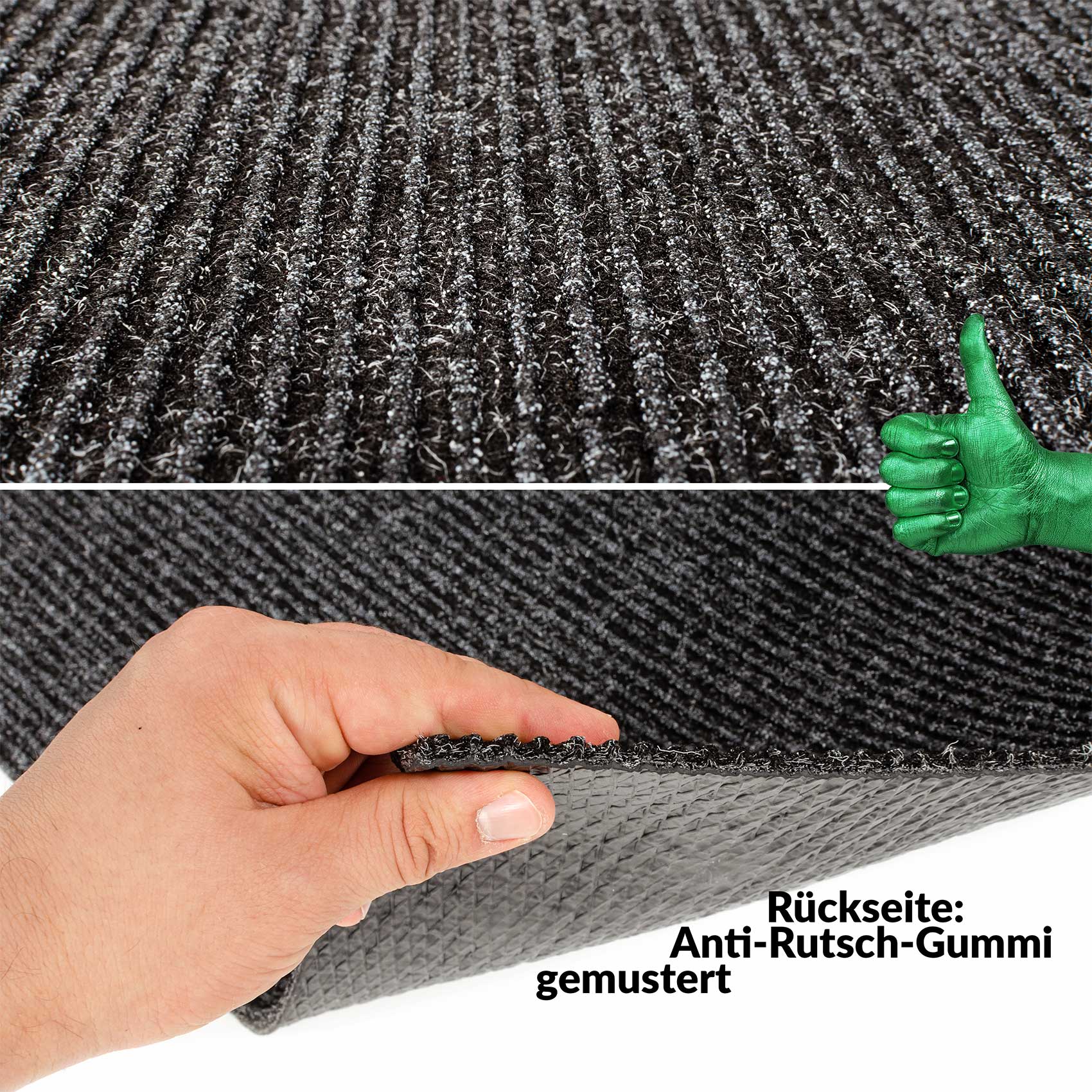 Flur Läufer Teppichläufer Sauberlaufmatte POET nach Maß