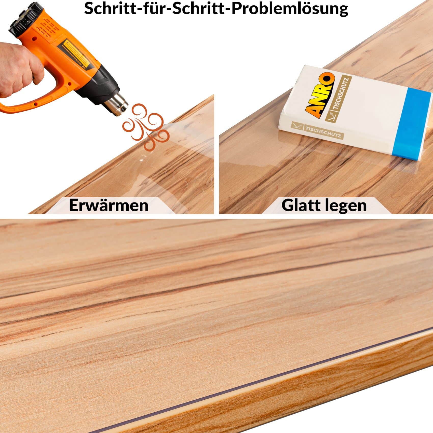 tischfolie 1,5mm nach maß - Problemlösung Tischschutzfolie nach Maß 1,5mm transparent geruchlos