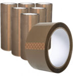 Klebeband Paketband Packband Paketklebeband BOPP 66m x 48mm Braun 6er oder 36er Rollen