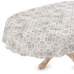 Wachstuch Tischdecke Größe Oval 160x140cm