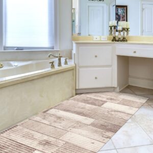 Badematte Holz 65x65cm