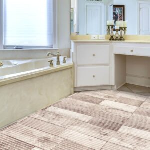 Badematte Holz 130x40cm