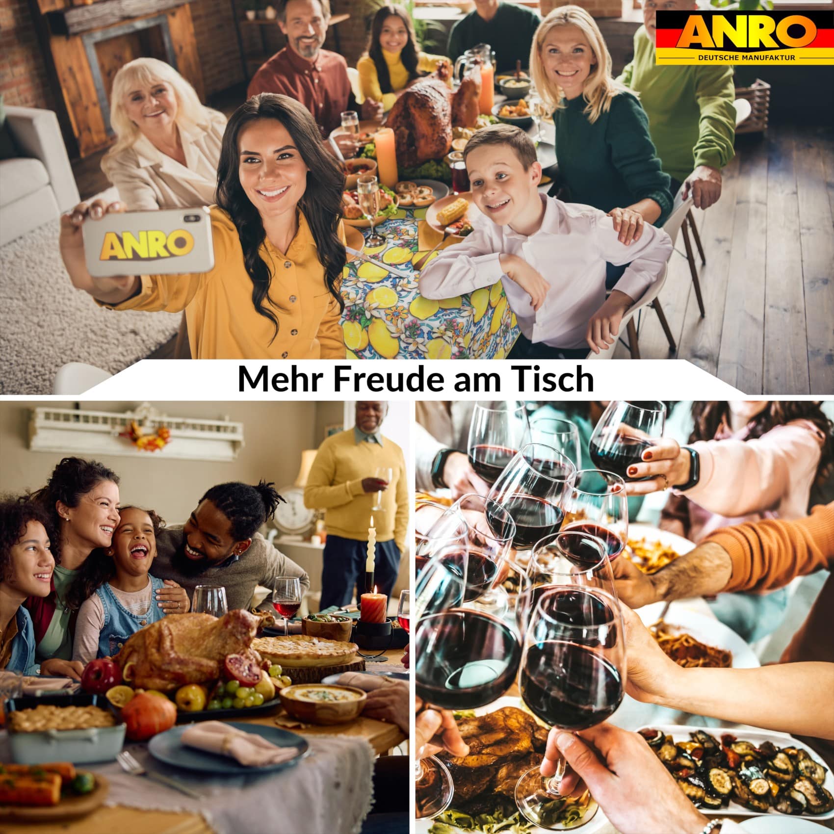 Tischdecke abwaschbar Tischwäsche Tischtuch Pflegeleicht Lotuseffekt Baumwolle Polyester Polyolefin Lemon – 90 x 130 cm, Schnittkante