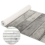 Badematte Holz Grau 130cmx80cm