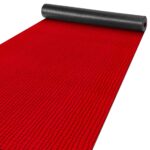 Teppichläufer Breite 67cm Wilson Rot Meterware 67cmx80cm