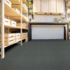 PVC Boden Bodenbelag Meterware Vinylboden Vinyl Bodenbelag Fußbodenbelag Granit Grau 140cm Breite – 100 x 140 cm