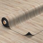 PVC Boden Bodenbelag Meterware Vinylboden Vinyl Bodenbelag Fußbodenbelag Holz Beige 140cm Breite