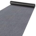 #Küchenläufer rutschfest abwischbar Teppich Wilson Grau 65x80cm
