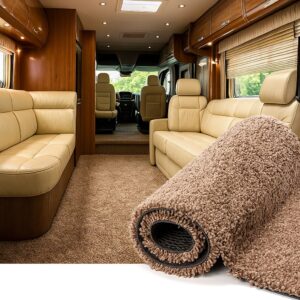 Wohnwagen Teppich Lara Wohnmobil Teppichboden nach Maß Kurzflor