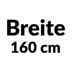 Breite 160cm