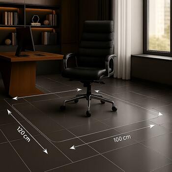 Bürostuhlunterlage nach Maß