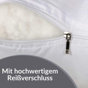 Kissenfüllung Füllkissen Innenkissen Kissen Inlett Polyester 30x50cm mit Reißverschluss