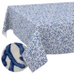 Tischdecke abwaschbar Tischwäsche Tischtuch Stoff Tafeldecke Baumwolle Polyester Outdoor Gartentischdecke Korallen