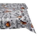Wachstischdecke Wachstuch Tischdecke abwaschbar Gartentischdecke pflegeleicht Coffee