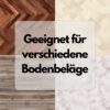 Bodenschutzmatte Bürostuhl Bürostuhlunterlage nach Maß mit tollen Farben Volltondruck