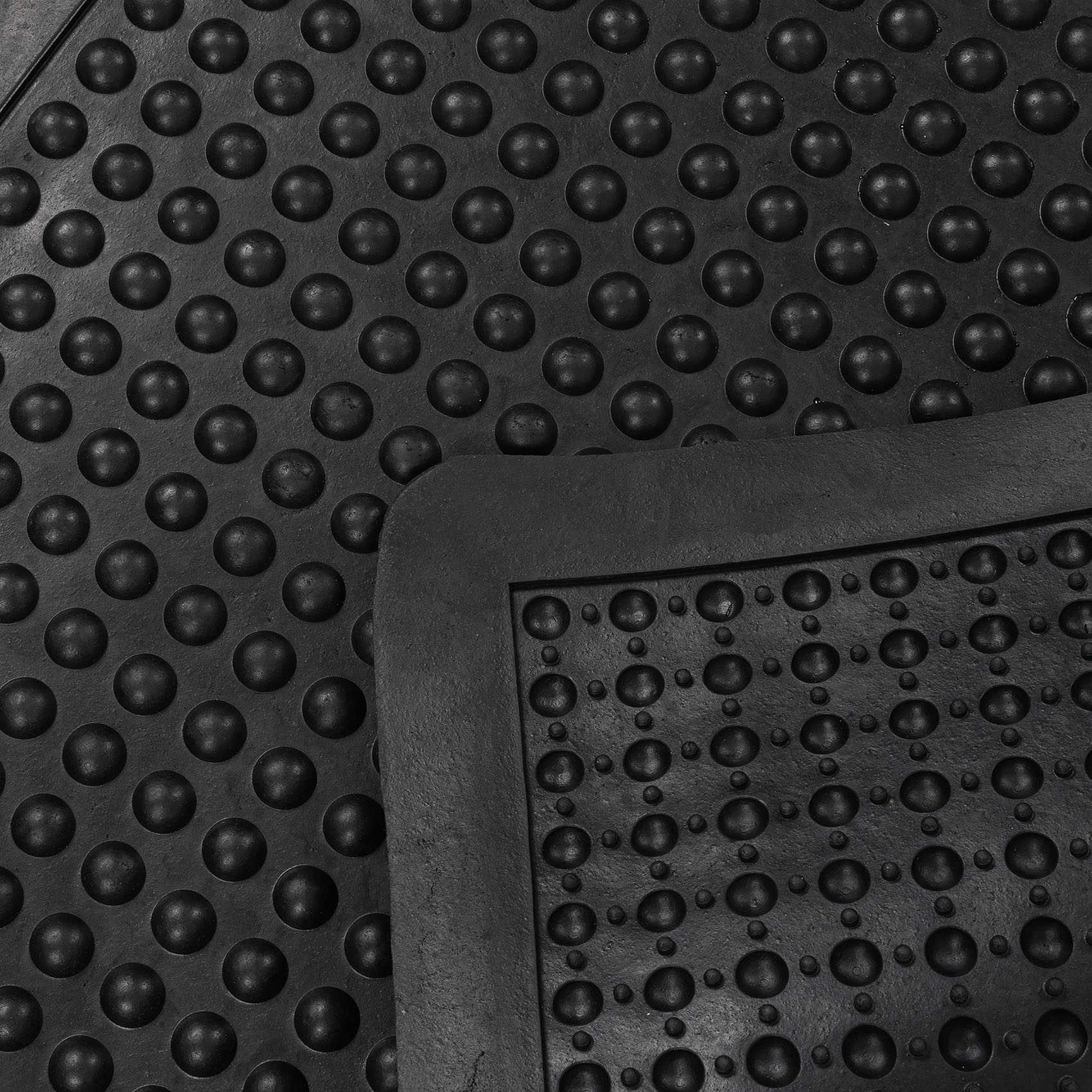 Anti Ermüdungsmatte Arbeitsplatzmatte ergonomische Fußmatte Stehmatte Gummimatte mit Noppen – 90x120cm