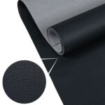 Kunstleder Meterware Leder Stoff Lederimitat 120cm Breit Anthrazit 160x120cm